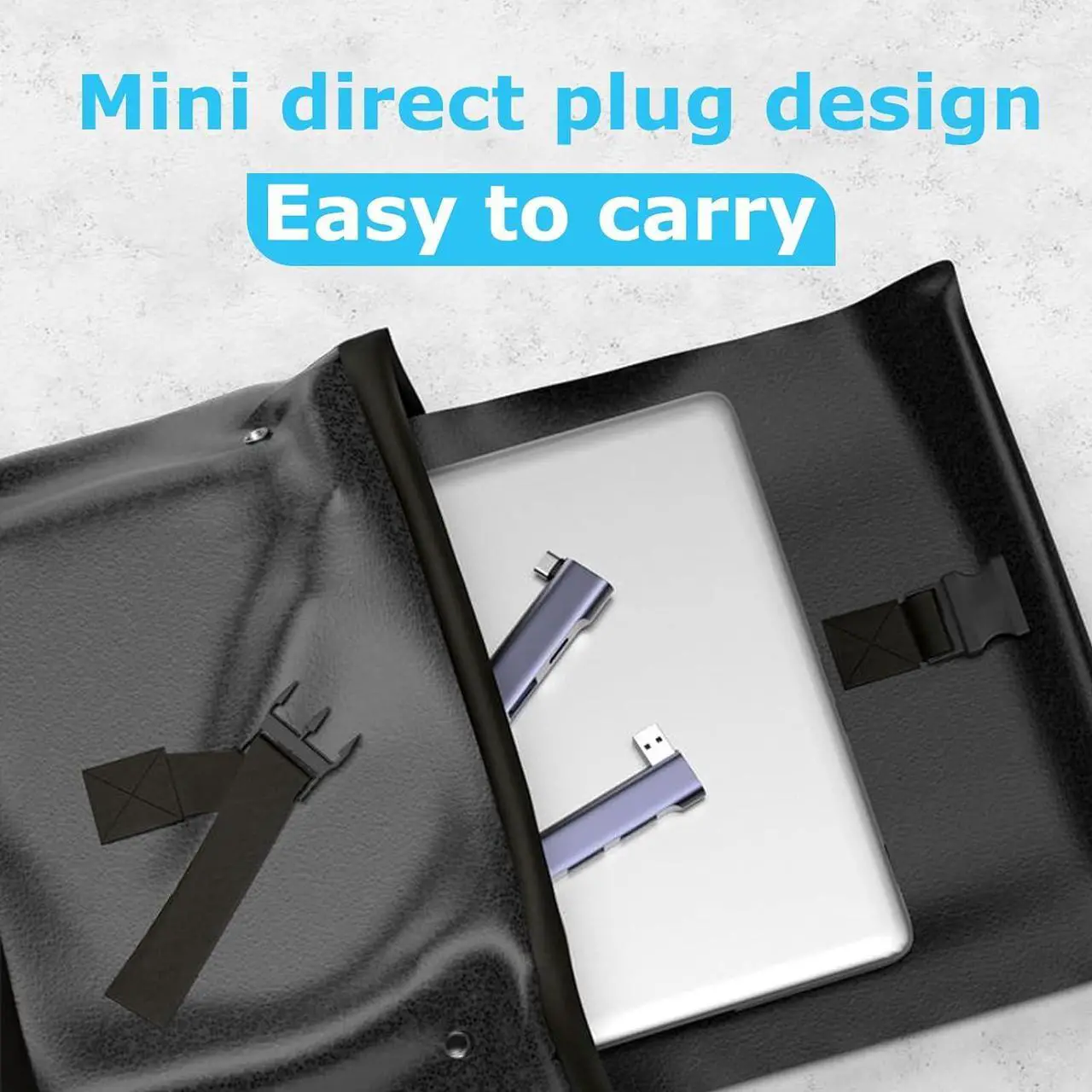 Alt view image 7 of 7 - USB Hub for Laptop, USB 3.0 Hub 4-Port, 5Gbps USB Splitter for Laptop, Windows, MacBook, PC, Flash Drives, HDD, Printer, Keyboard, Mouse (Left-Side USB Hub)