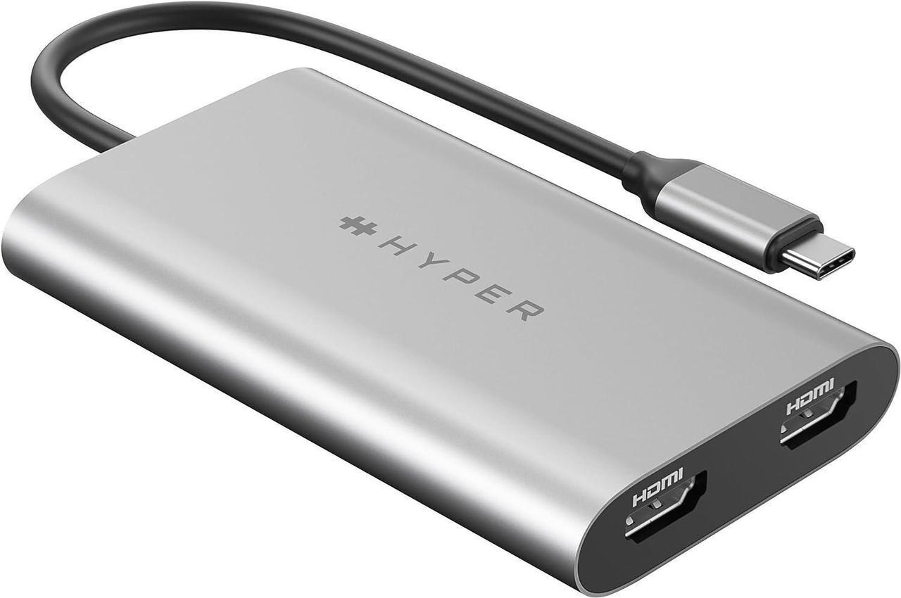 Main image of Drive Dual 4K HDMI Adapter for M1/M2 MacBook 2X HDMI Pass-Through Charging
