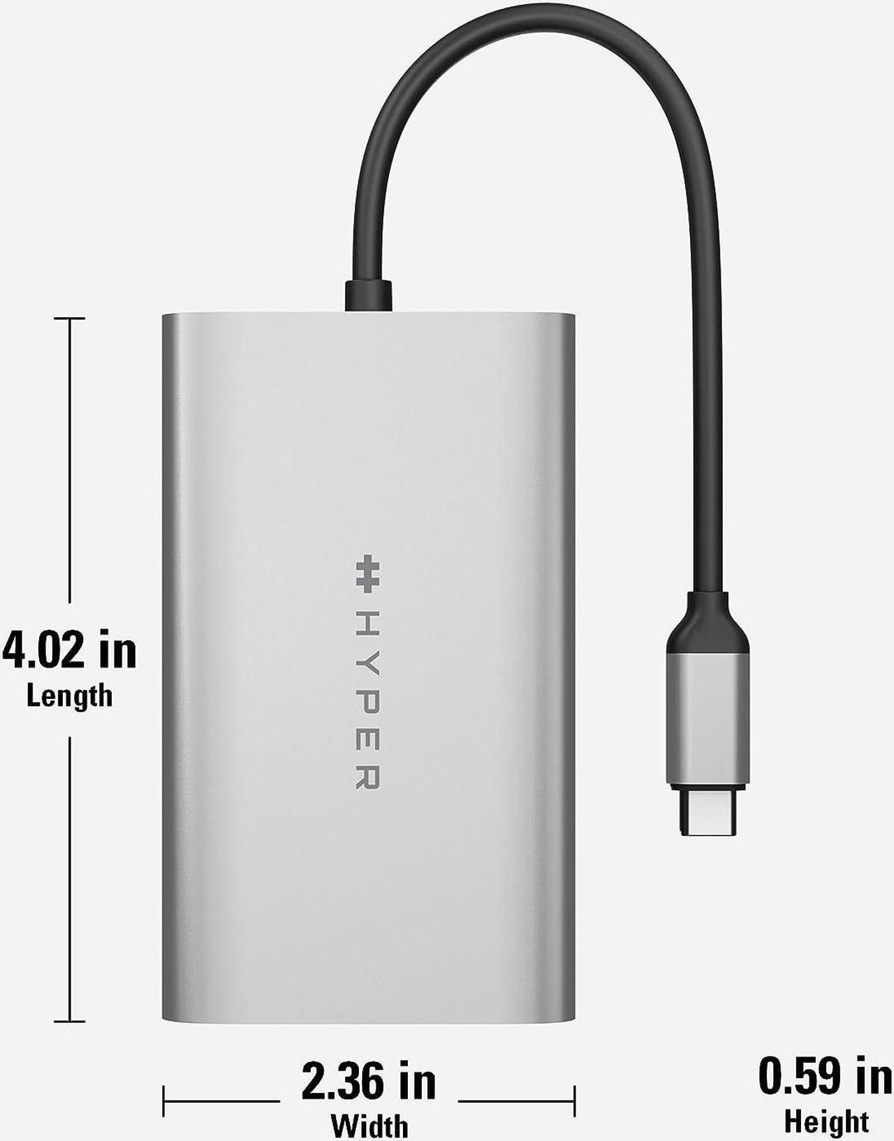 Alt view image 4 of 7 - Drive Dual 4K HDMI Adapter for M1/M2 MacBook 2X HDMI Pass-Through Charging