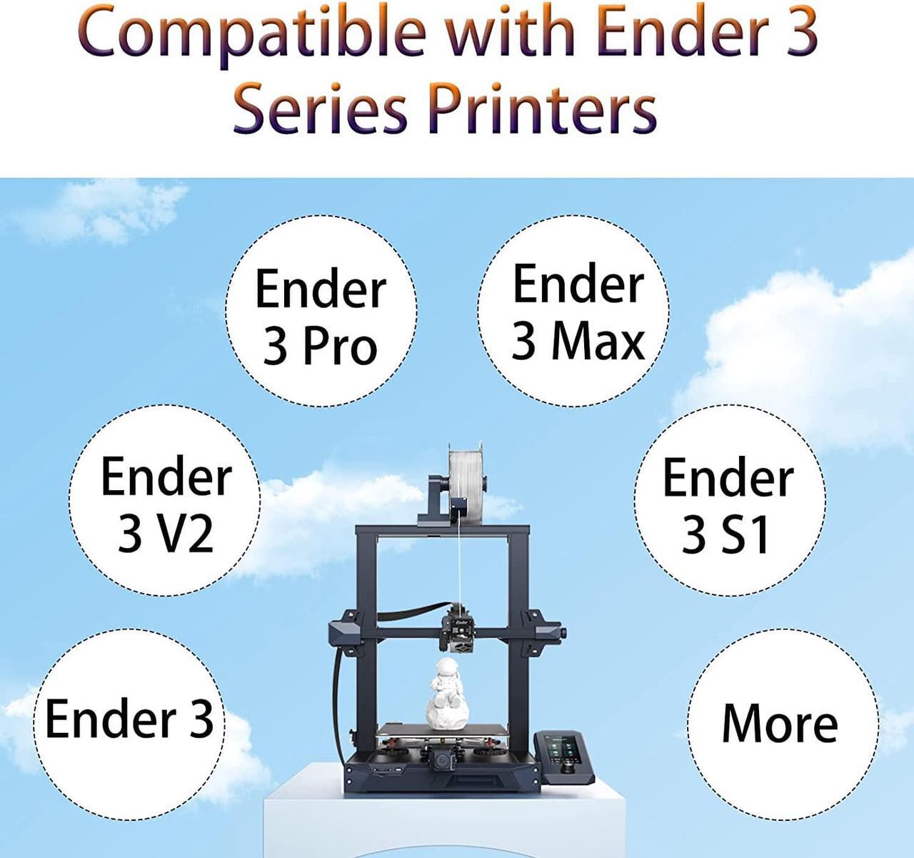Alt view image 6 of 6 - CR Sprite Direct Drive Extruder Pro Kit, All Metal Extruder Upgrade Kit for Ender 3/Ender 3 v2/Ender 3 Pro/Ender 3 Max 3D Printer,Dual Gear Dual Fan Design,Support BL Touch/CR Touch