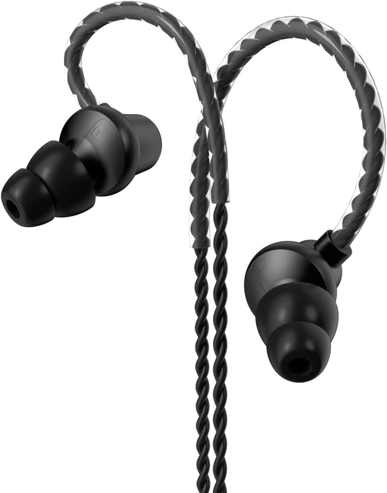 Alt view image 2 of 7 - Ear Buds Extra Long Cord Headphones Without Mic Long Wired Earbuds for Tv Earphones with No Microphone Ear Buds Long Cord Length Earhook Earphones with 3.5 mm Headphone Plug