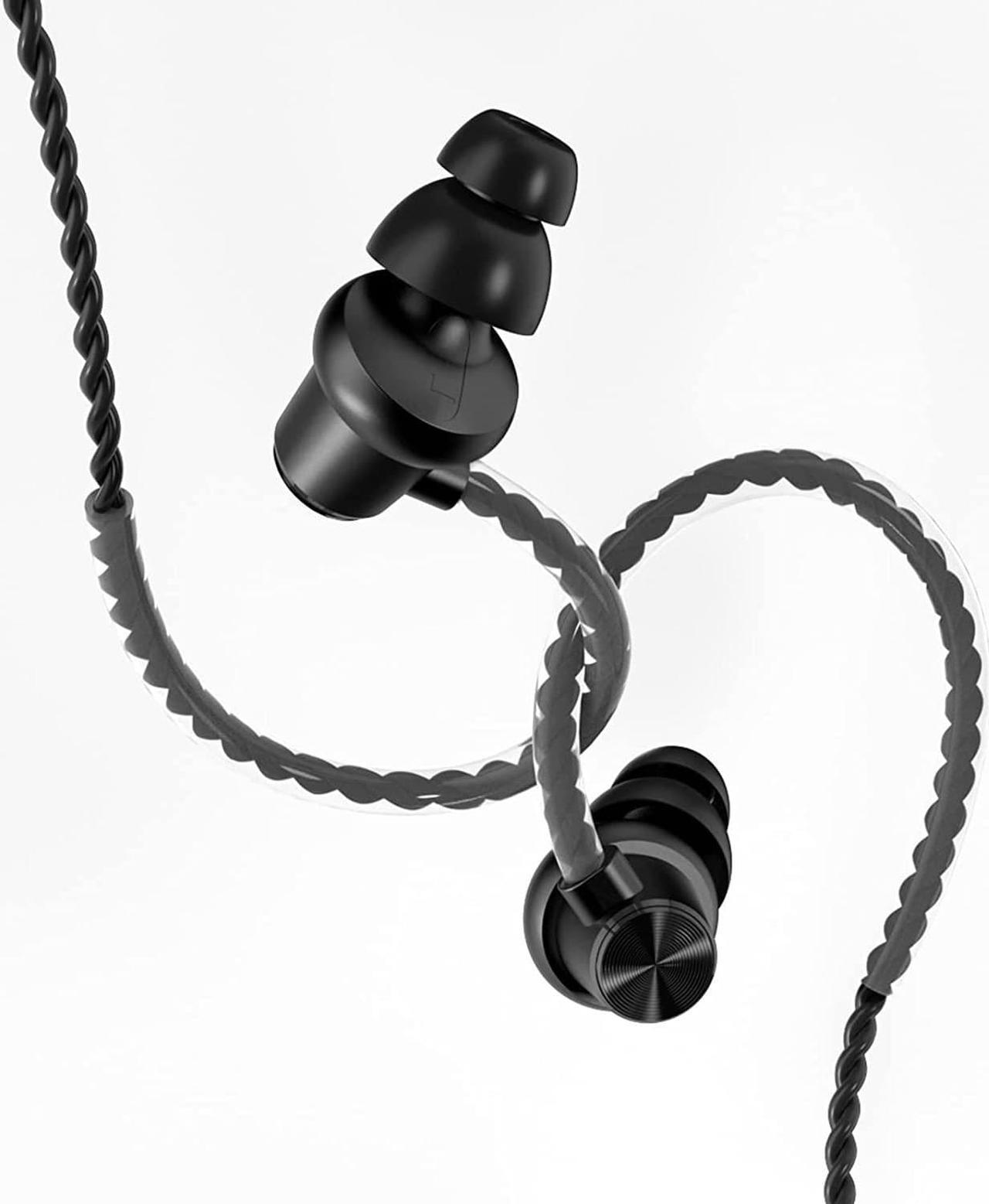 Alt view image 6 of 7 - Ear Buds Extra Long Cord Headphones Without Mic Long Wired Earbuds for Tv Earphones with No Microphone Ear Buds Long Cord Length Earhook Earphones with 3.5 mm Headphone Plug