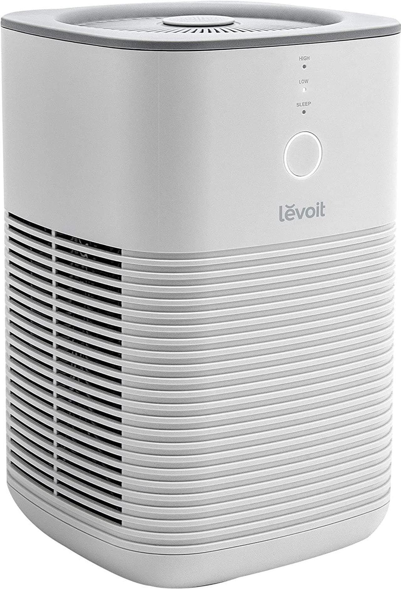 Main image of Air Purifier for Home Bedroom, Fresheners Filter Small Room Cleaner with Fragrance Sponge for Smoke, Allergies, Pet Dander, Odor, Dust Remover, Office, Desktop, Table Top, 1 Pack, White