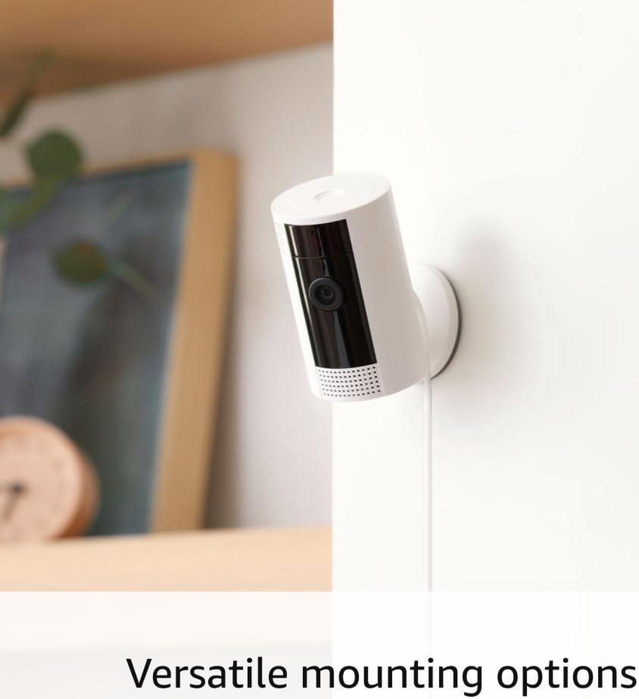 Alt view image 5 of 6 - All-new Ring Indoor Cam (2nd Gen), White with 10 ft. USB-A to Micro USB Power Cable