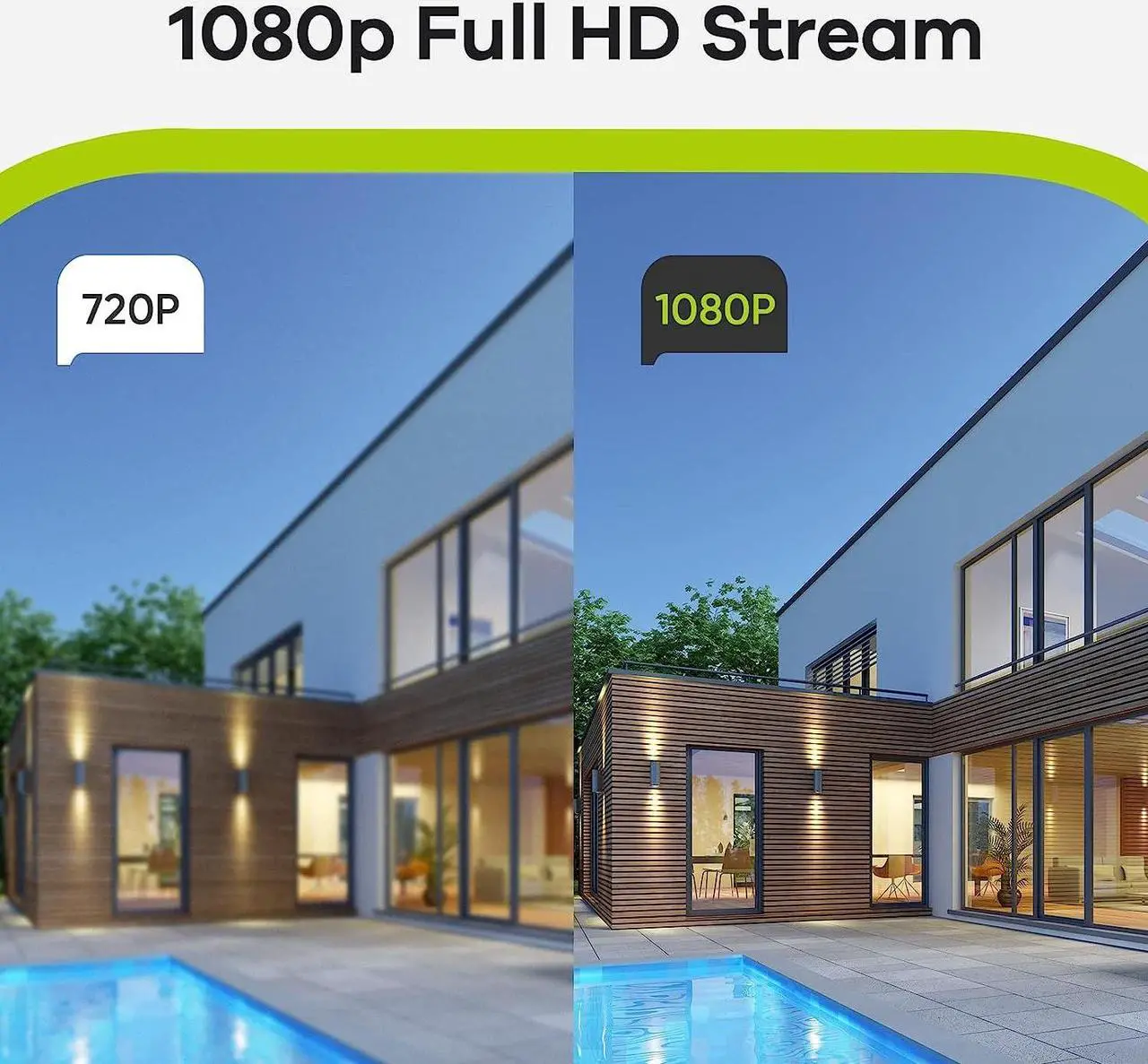 Alt view image 2 of 7 - Wired Security Camera System, SANNCE 8CH CCTV DVR with 1TB Hard Drive and 8Pcs Outdoor Surveillance Cameras, Support 100ft Night Vision, Waterproof, Remote Access, Motion Alert, for 24/7 Recording