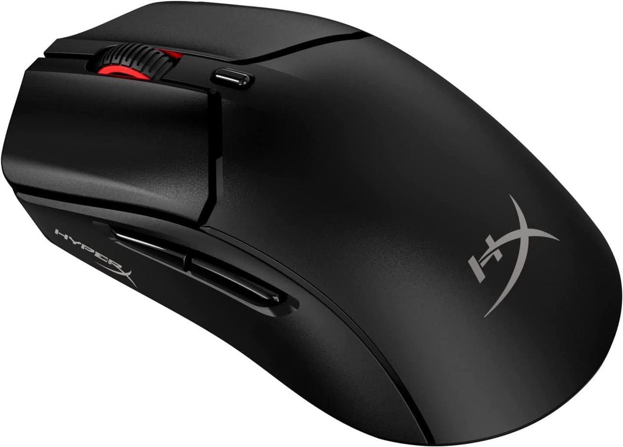 HyperX Pulsefire Haste 2  Wireless Gaming Mouse- Ultra Lightweight, 61g, 100 Hour Battery Life, Dual Wireless Connectivity, Precision Sensor - Black