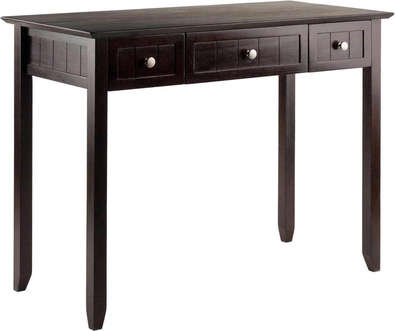 Winsome Wood Burke Writing Desk Coffee Finish