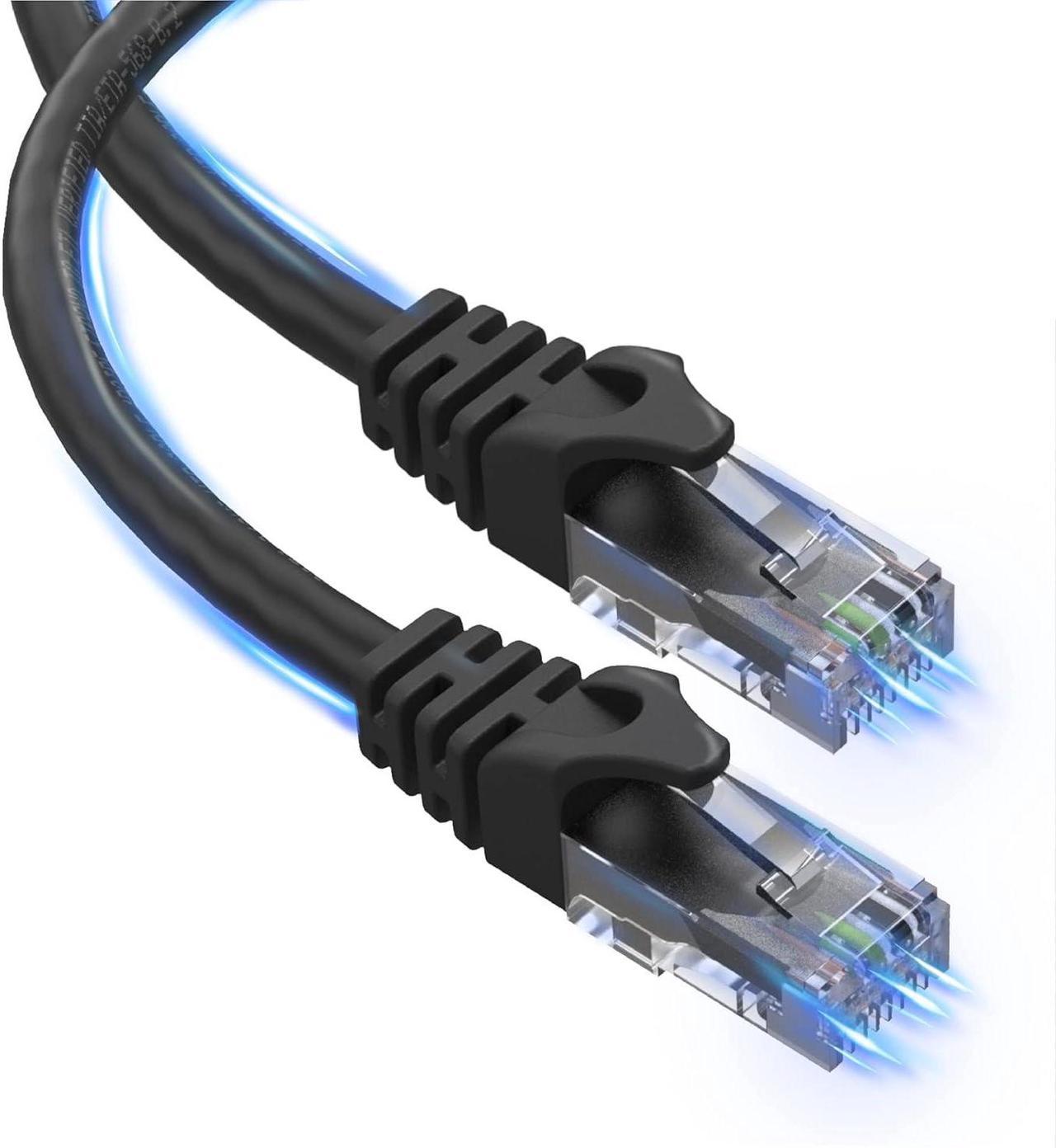 Cat6 50 ft Ethernet Cable, RJ45, LAN, utp, Cat 6, Network, Patch, Internet Cable - 50 Feet