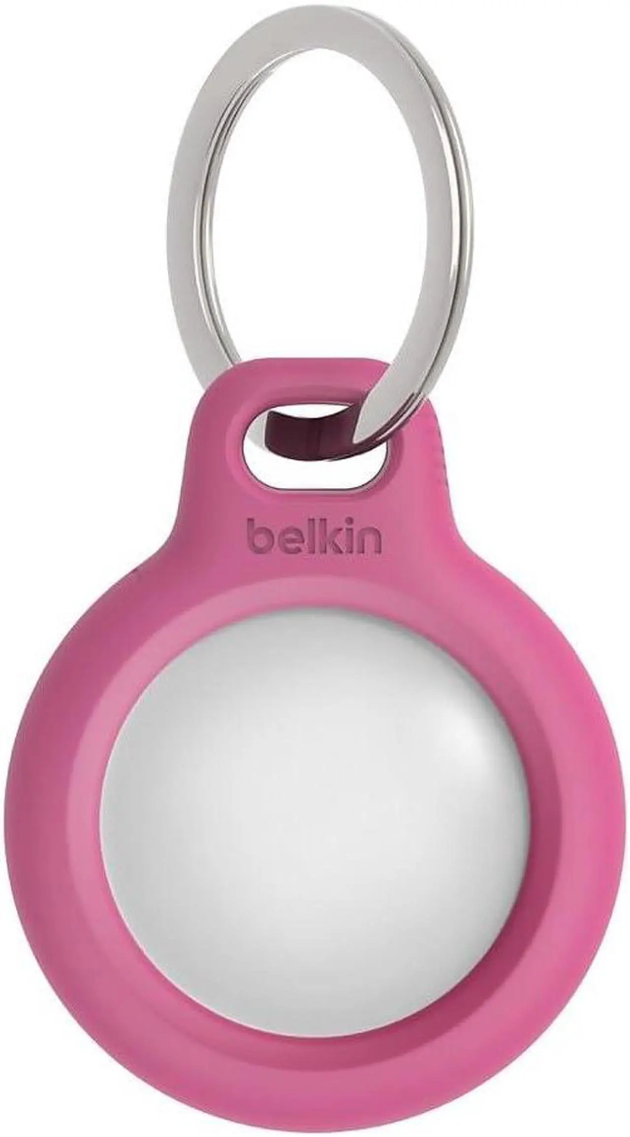 Alt view image 4 of 8 - Belkin Secure Holder with Key Ring for AirTag F8W973BTPNK