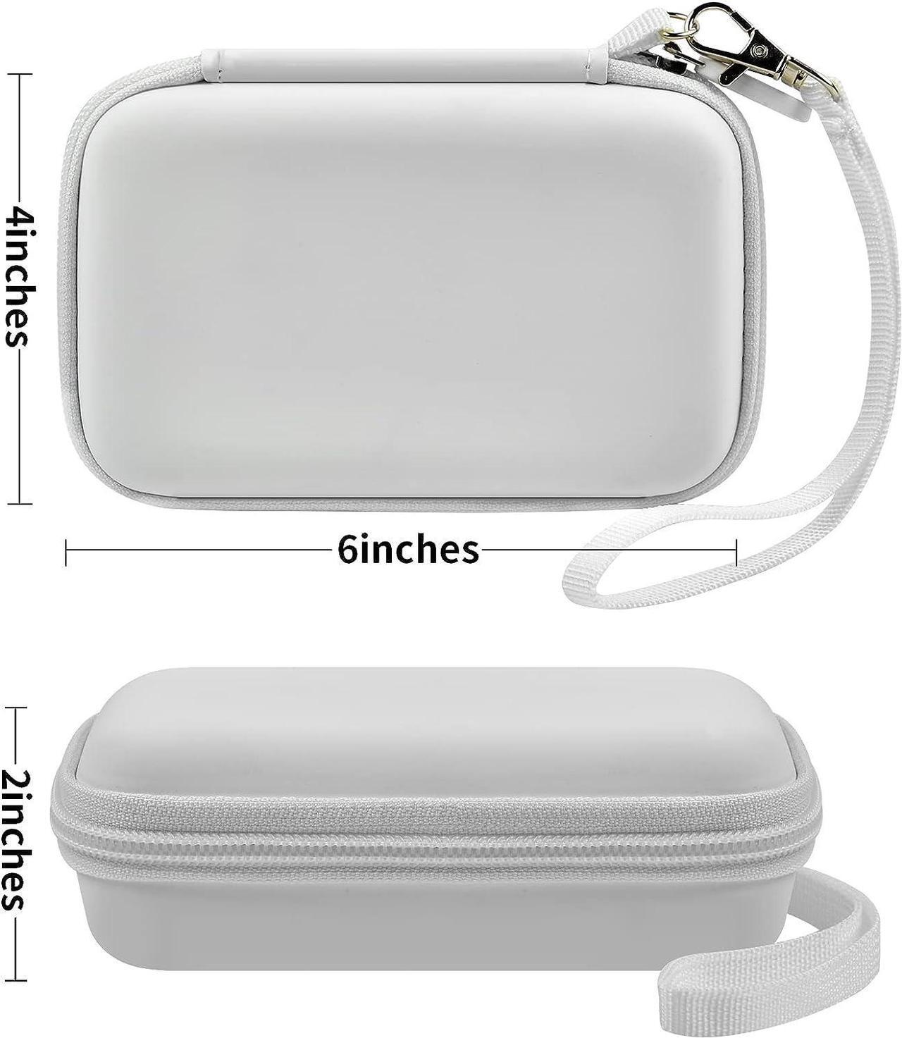 Alt view image 5 of 7 - Travel Case for UCOMX for Nano/for Iseyyox/for LISEN/for RTOPS 3 in 1 Wireless Charger, Foldable Magnetic Charging Station Storage Holder Bag for Fast Charge Pad Cable and Adapter, White-Box Only