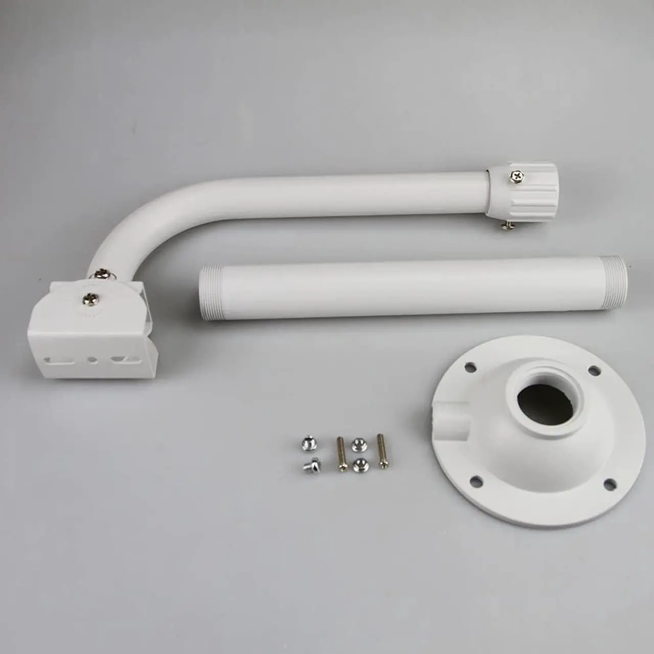 Alt view image 7 of 7 - CCTV Security Camera Mount Bracket, Telescopic Adjustable Universal Camera Wall Mounting Bracket for CCTV Security Camera