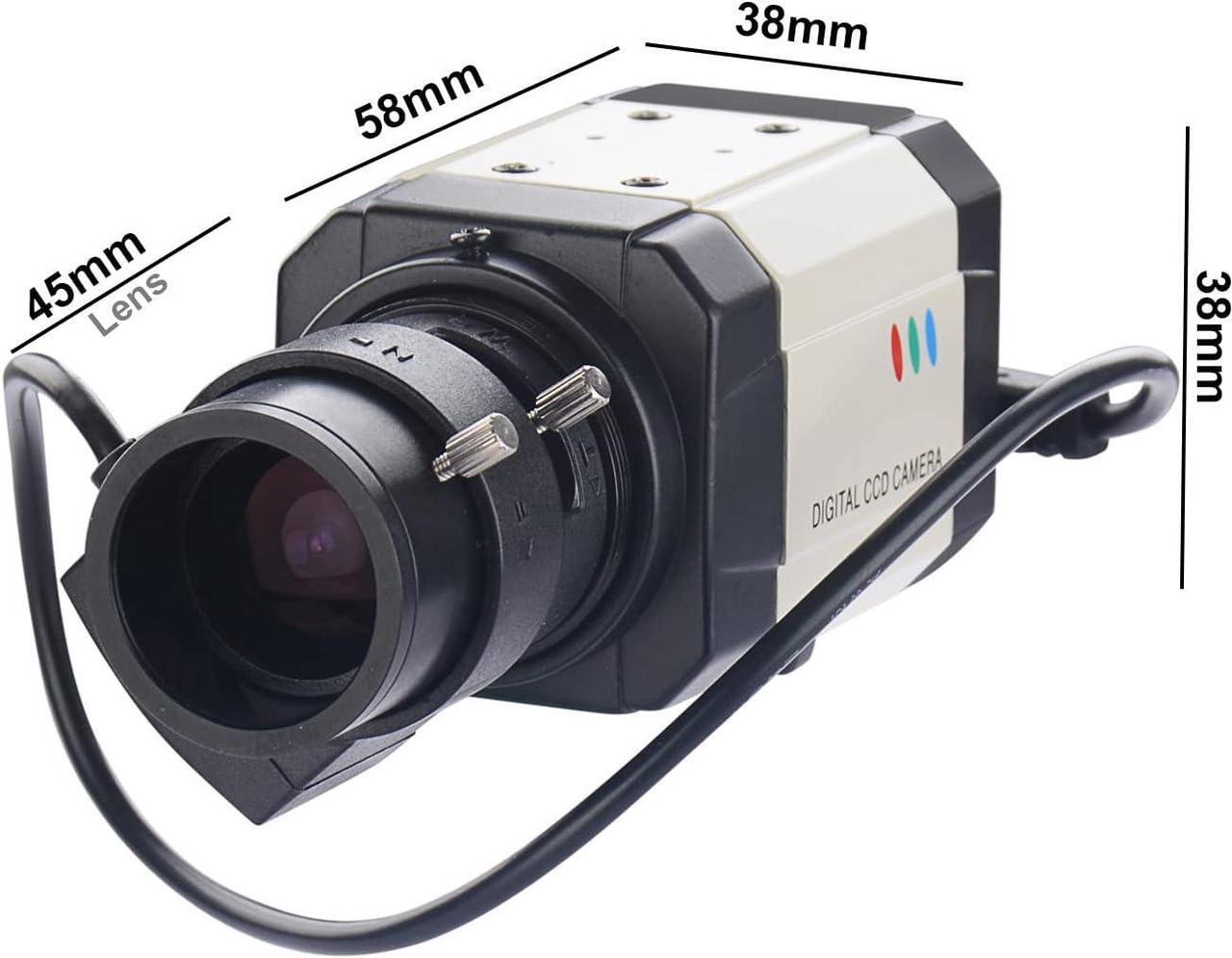 Alt view image 4 of 7 - CCTV Mini HD 1/3 CCD 960h Auto Iris 1000tvl 2.8-12mm Varifocal Lens Bullet Box Security Camera Indoor/Outdoor Surveillance Camera