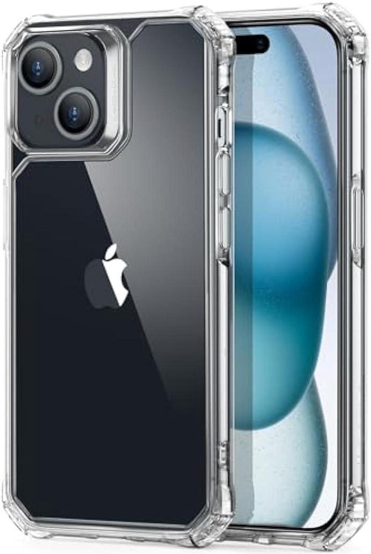 Main image of ESR Case Compatible with iPhone 15 Case, Military-Grade Protection, Shockproof Air Guard Corners, Yellowing-Resistant Acrylic Back, Phone Case for iPhone 15, Air Armor Series, Clear