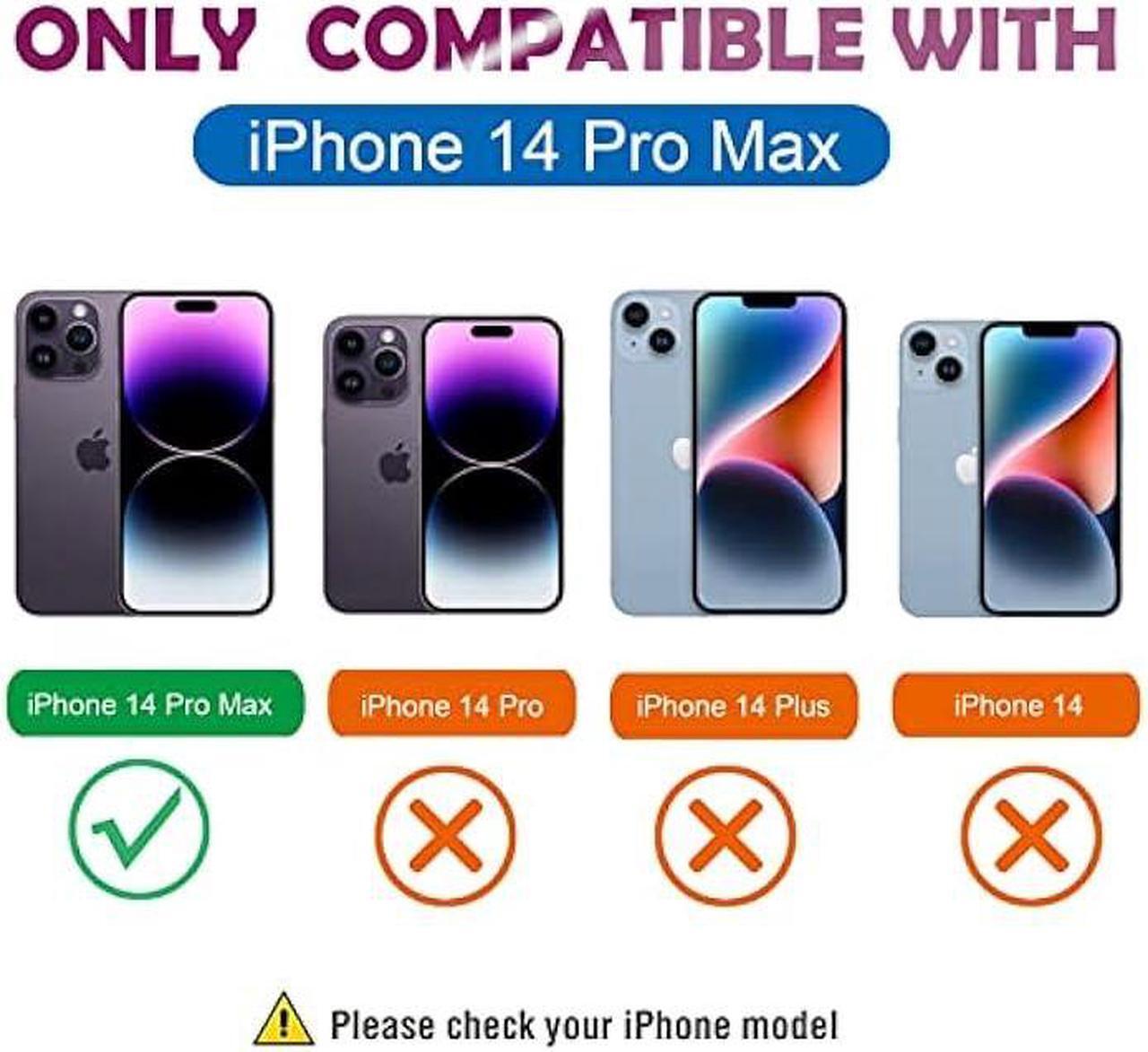 Alt view image 2 of 6 - MGQILING Compatible with iPhone 14 Pro Max Magnetic Glitter Case-6.7 Inch, Luxury Love Heart Pattern Plating Clear Case, Compatible with MagSafe for Women Girls Shockproof Back Cover-Purple