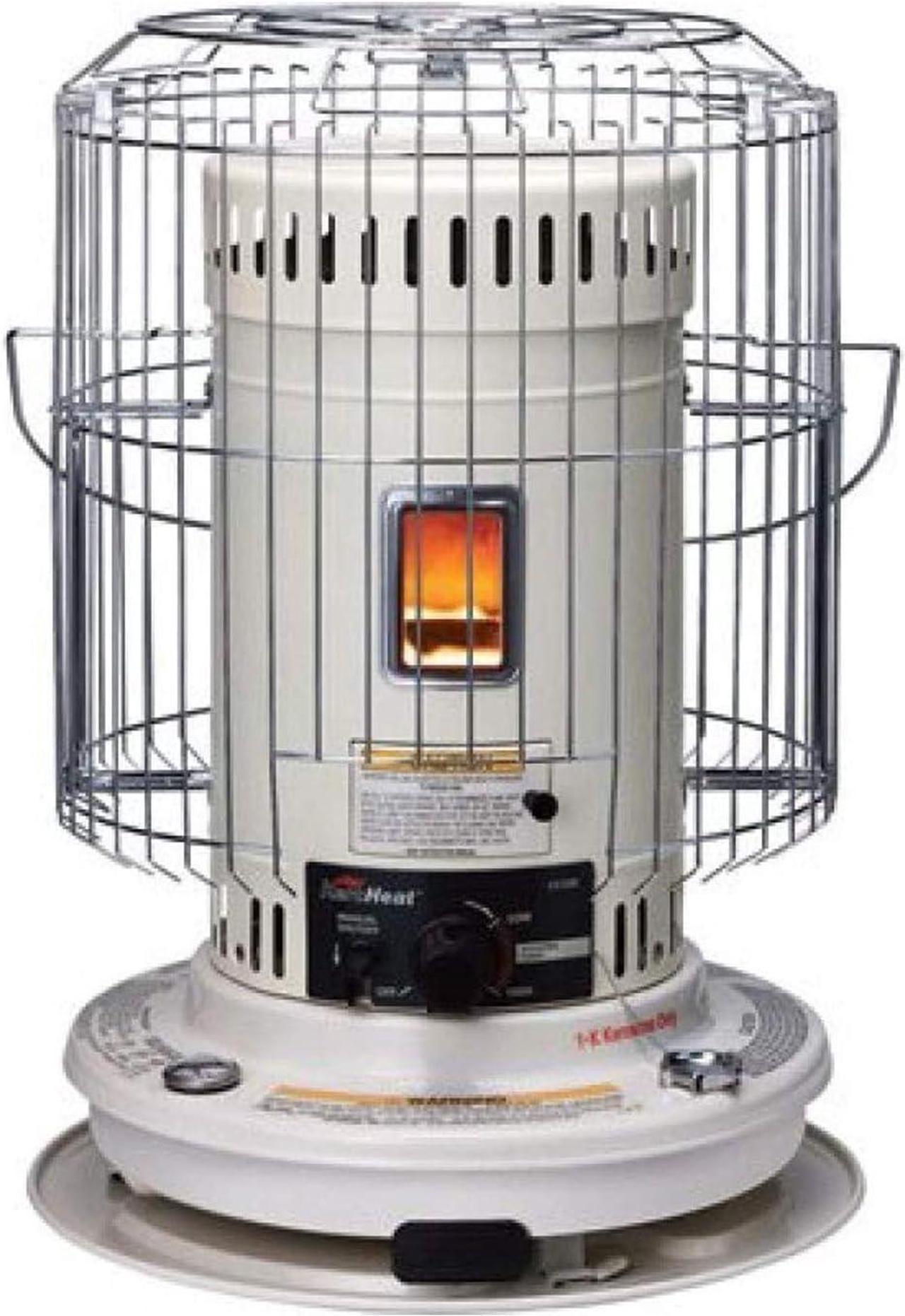 Sengoku KeroHeat 23,500-BTU Indoor/Outdoor Portable Convection Kerosene Heater, CV-23K, White