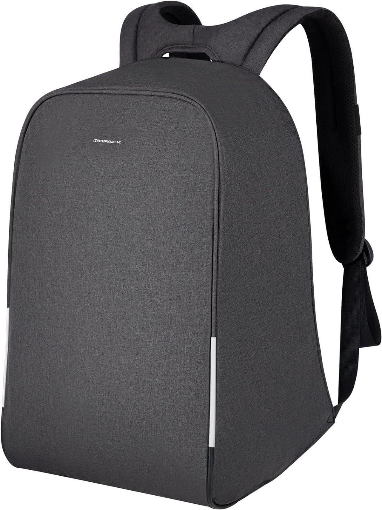 kopack 17 inch Anti Theft Laptop Backpack Waterproof Travel Backpack Rain Cover/USB Business Scan Smart