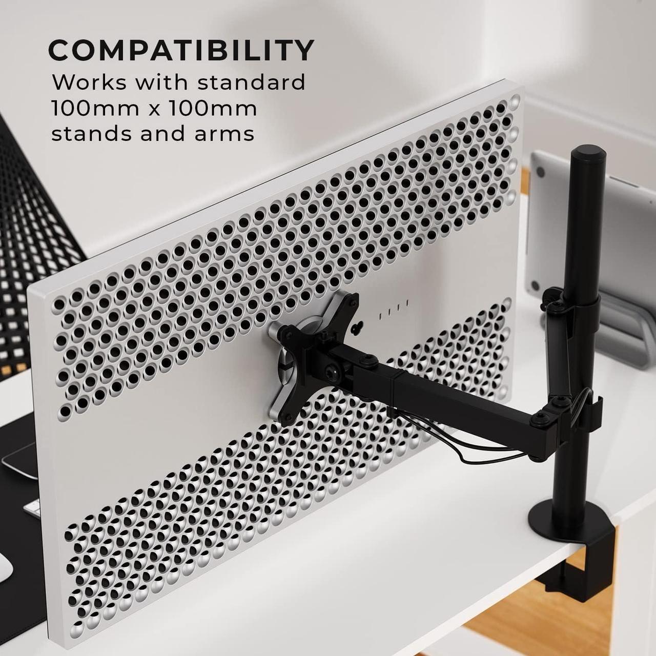 Alt view image 4 of 7 - HumanCentric VESA Adapter Compatible with Apple Pro Display XDR Mount, Replacement VESA Mount Adapter for Apple VESA Mount Adapter for Pro Display XDR, Mount a Pro Display XDR VESA Arm or VESA Stand