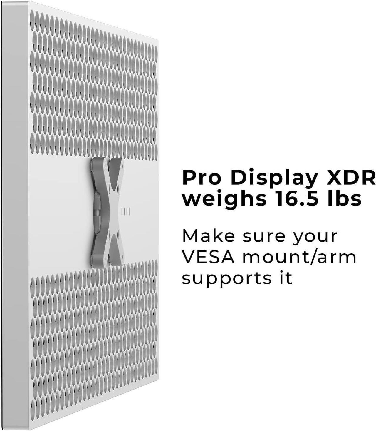 Alt view image 5 of 7 - HumanCentric VESA Adapter Compatible with Apple Pro Display XDR Mount, Replacement VESA Mount Adapter for Apple VESA Mount Adapter for Pro Display XDR, Mount a Pro Display XDR VESA Arm or VESA Stand