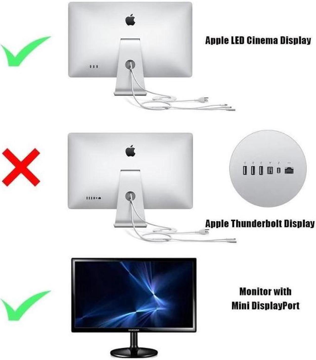 Alt view image 4 of 6 - USB C to Mini DisplayPort Cable, Type C to Mini DP Adapter 4K 6.6Ft Cord Thunderbolt 3 Compatible with MacBook Pro 2018 iPad Pro iMac 2019,Surface Book 2,Galaxy S10/S9 and More