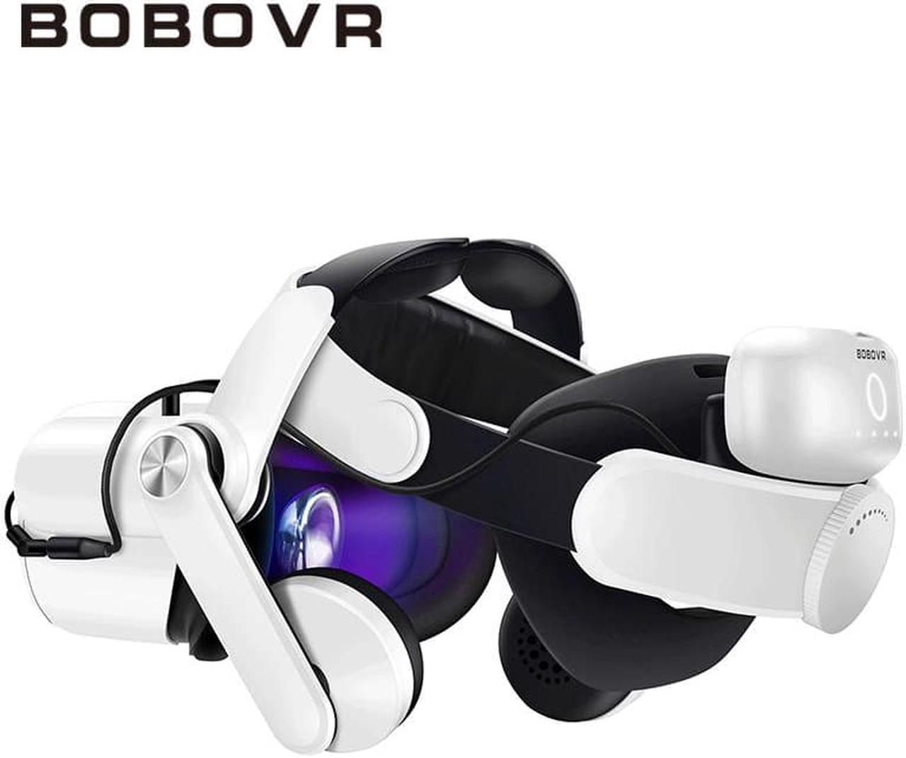 BOBOVR M2PRO + elite battery model headband A2Air audio headset combination