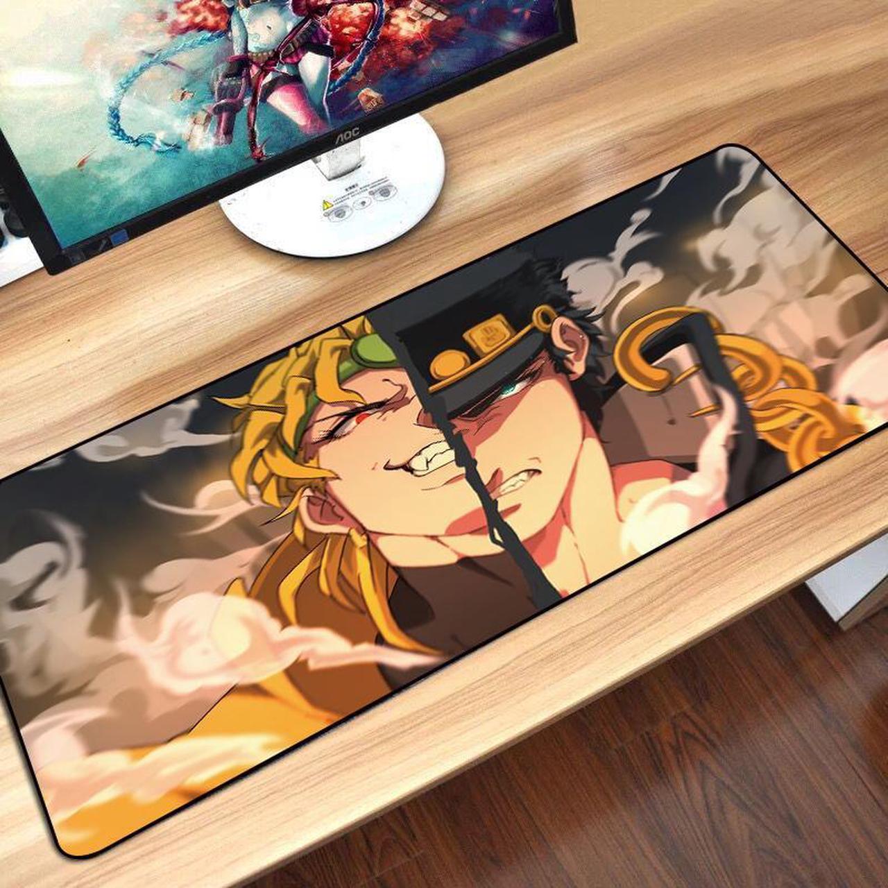 JOJO wonderful adventures around the anime mouse pad game family new HD mouse pad XXL keyboard pad non-slip office carpet laptop