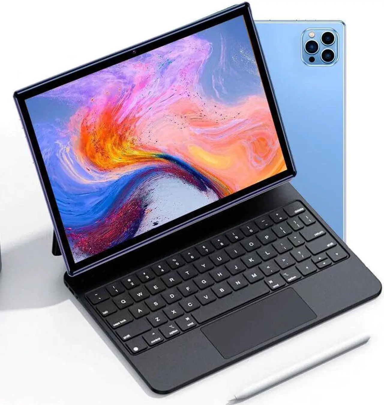 Main image of 2023 New Upgrade Tablet PC 10.1", Android 12 Tablets+KeyBoard, 6GB RAM 128GB ROM Expand, MTK, Octa-Core, 8+16MP Camera, BT5.0, 8800mAh Fast Charge, GPS, FHD 1920x1200, 5G WiFi LTE with Protect Case