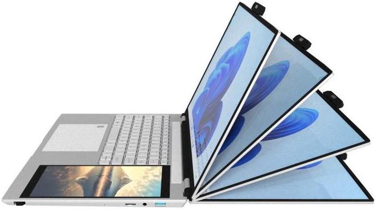 Alt view image 5 of 7 - 2023 New Laptop 15.6"+7 inch Intel Celeron N5105 2.9GHz Four cores and four threads TP touch screen function 1TB SSD  16GB RAM 1200 * 1920 resolution Windows 11/win10 system