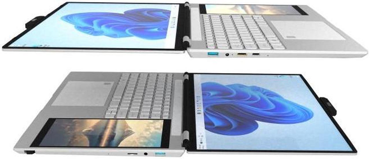 Alt view image 6 of 7 - 2023 New Laptop 15.6"+7 inch Intel Celeron N5105 2.9GHz Four cores and four threads TP touch screen function 1TB SSD  16GB RAM 1200 * 1920 resolution Windows 11/win10 system