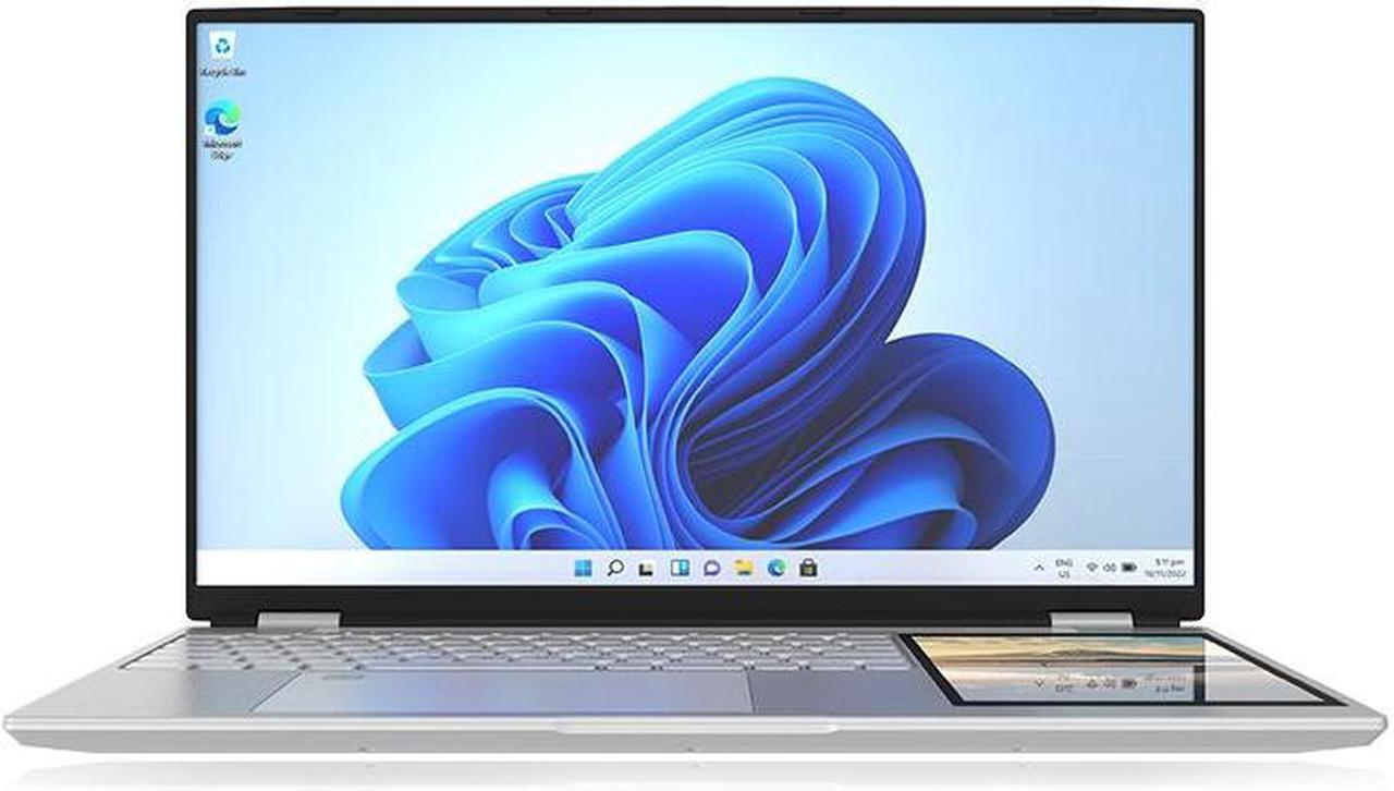 Main image of 2023 New Laptop 15.6"+7 inch Intel Celeron N5105 2.9GHz Four cores and four threads TP touch screen function 1TB SSD  16GB RAM 1200 * 1920 resolution Windows 11/win10 system
