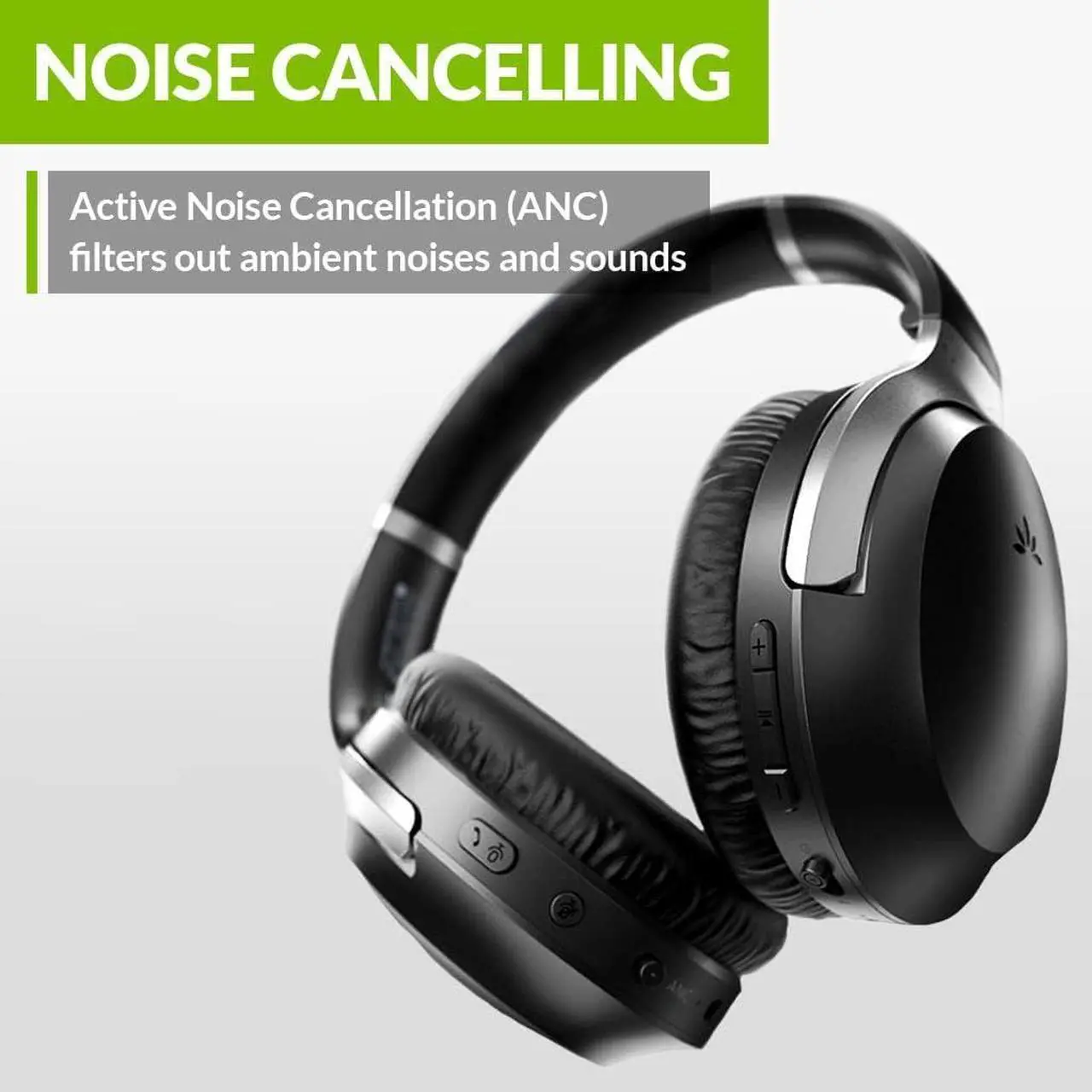Alt view image 5 of 7 - Avantree Aria Me S - Bluetooth Headphones with Left/Right Ear Tunable Audio Profile, Ideal for Seniors, Active Noise Cancelling, Low Latency & aptX HD