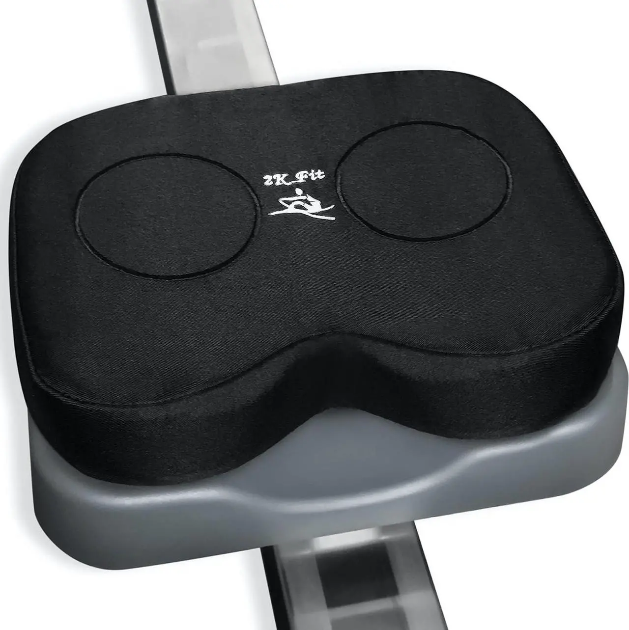 Main image of 2K Fit Rowing Machine Seat Cushion (Model 1) for The Concept 2 Rowing Machine with Medium Thickness Dual Density Memory Foam, Washable Cover for Indoor Erg, Concept 2 Rower, Water Rower Seat Pad