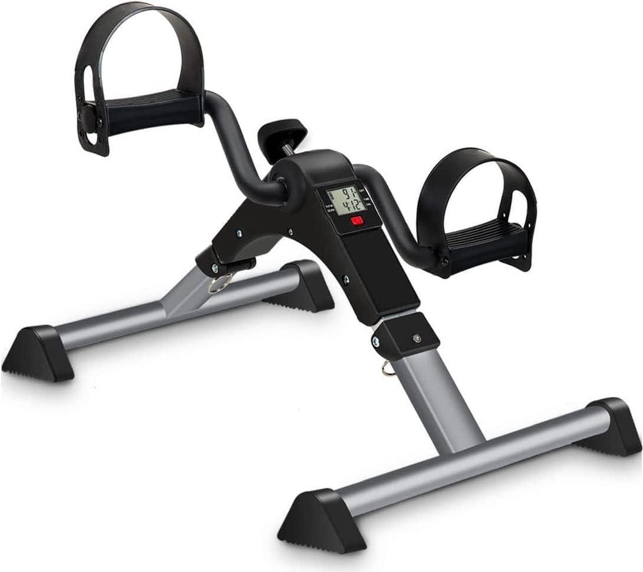 Main image of Under Desk Bike Pedal Exerciser, Upper & Lower Peddler Exerciser for Seniors with LCD Display, Fitness Folding Exerciser Peddler for Arm & Leg Workout