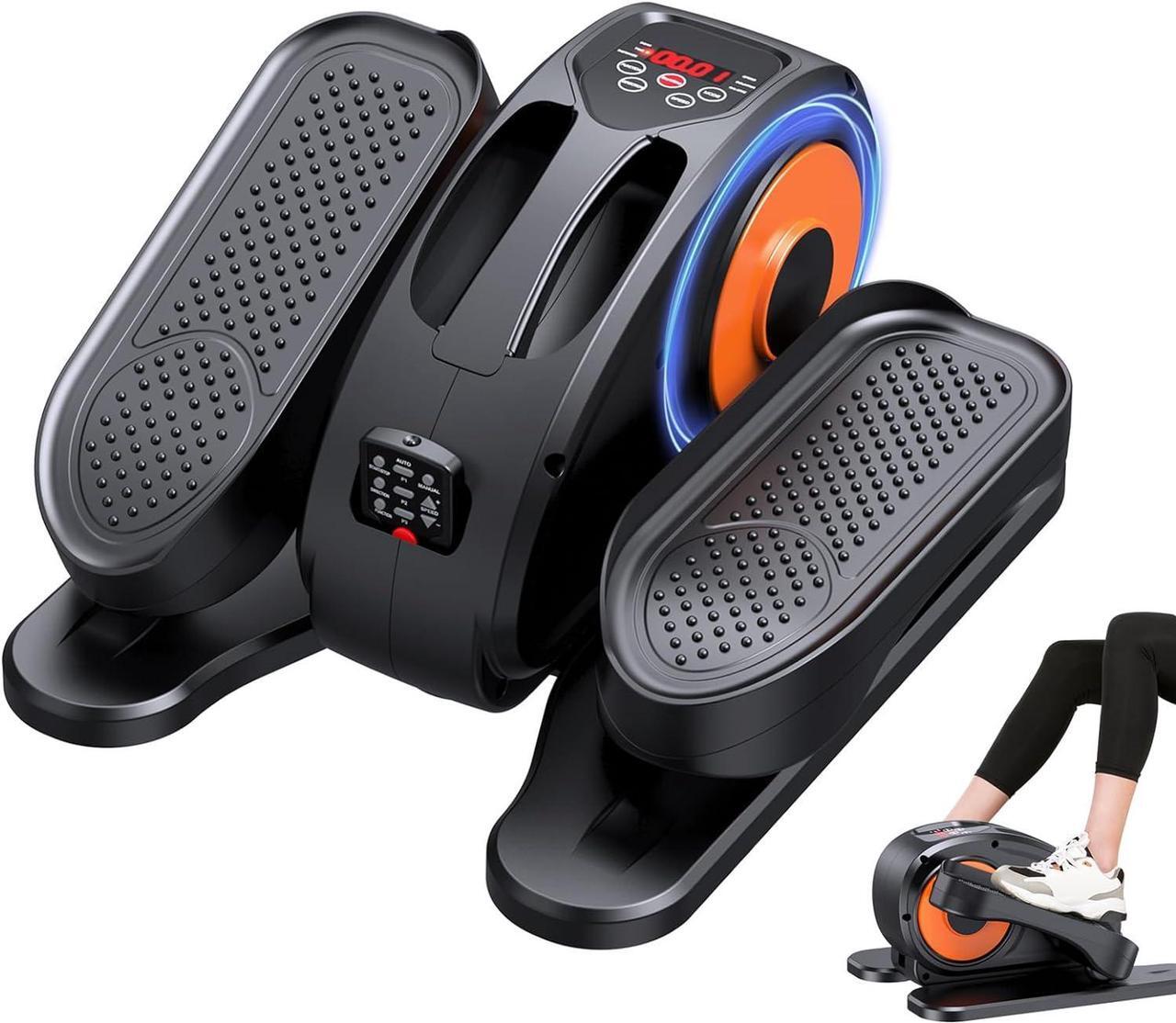 Main image of GUGTTR Under Desk Elliptical, Electric Seated Pedal Exerciser, Quiet & Compact Mini Ellipse Leg Exerciser with Display Monitor, Remote Control and 12 Adjustable Speeds, Elliptical Machine for Home