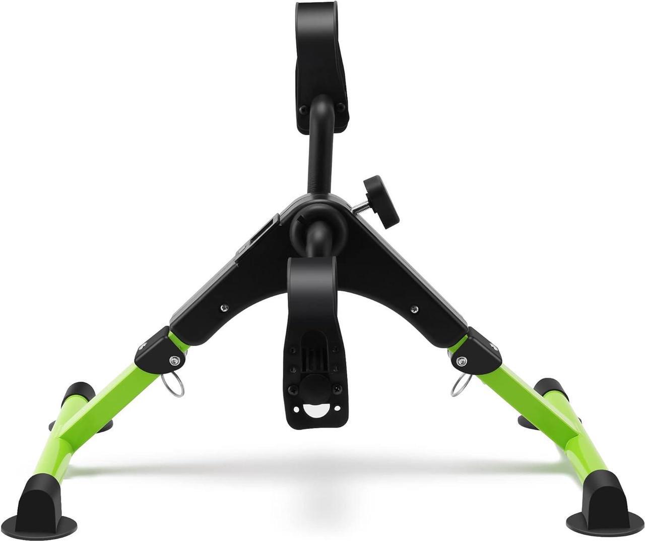 Alt view image 2 of 7 - Under Desk Bike Pedal Exerciser Mini Bike for Leg/Arm Pedal Exerciser Foldable Peddler with LCD Display for Home/Office