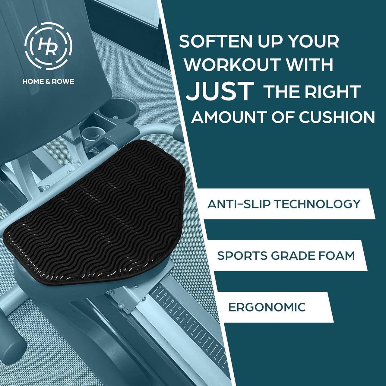 Alt view image 5 of 7 - Recumbent Bike Seat Cushion - Anti Slip Large Exercise Bike Seat Cushion Pad - Ideal Recumbent Bike Cushion fits All Recumbent Exercise Bike Including Extra Wide and Desk Bike- Gel Pad
