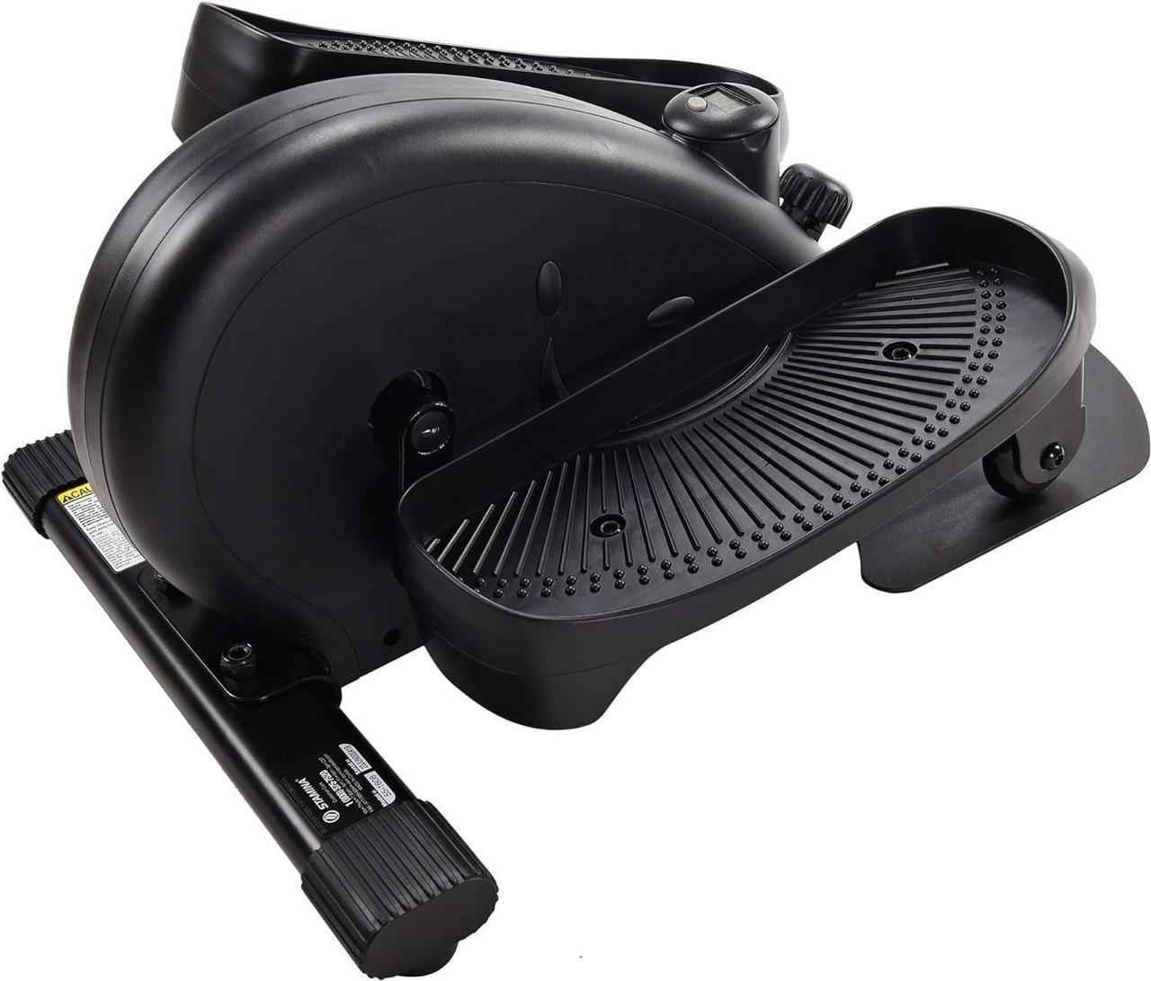 Alt view image 4 of 7 - Stamina Inmotion E1000 Compact Elliptical Strider Foot Pedal Exerciser for Home Workout with 250 Pound Weight Capacity and Smart Workout App, Black