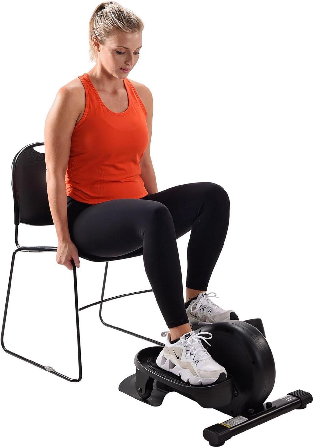 Alt view image 7 of 7 - Stamina Inmotion E1000 Compact Elliptical Strider Foot Pedal Exerciser for Home Workout with 250 Pound Weight Capacity and Smart Workout App, Black