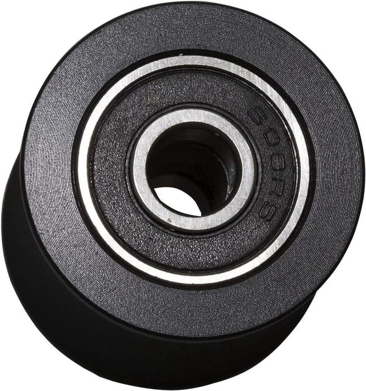 Alt view image 3 of 6 - FRECCU Total Gym Replacement Set of 4 Wheels/Rollers for Models DLX, DLX II, DLX III, Adv DLX, Pilates, Pilates Pro 2500, 3000, 4000570, 2000 Black