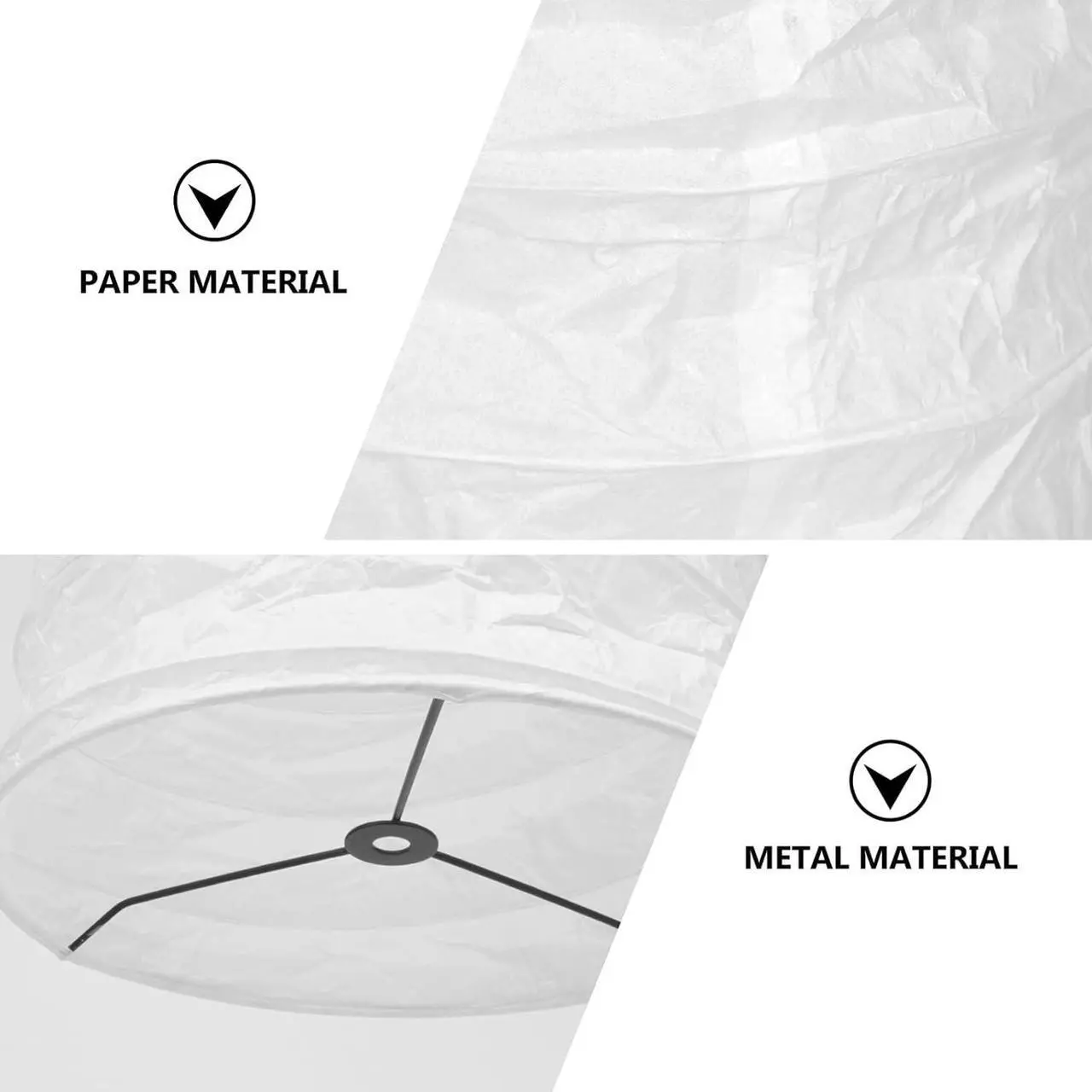 Alt view image 6 of 7 - Beaupretty Paper Floor Lamp Shade: Diploma Floor Lamp Shade Japanese Style Rice Paper Lamp Protector Cover Replacement for Hotel Bedside Floor Lamp