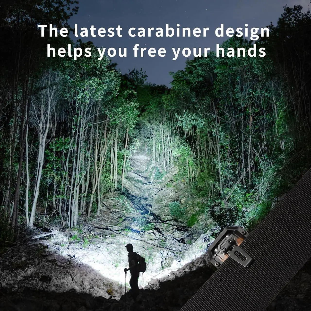 Alt view image 5 of 7 - Flashlights High Lumens - Super Bright 800 LM, USB C Rechargeable LED Keychain Flash Light with COB Side Light, 8 Modes, IPX5 Pocket FlashlightTactical FlashlightBlack
