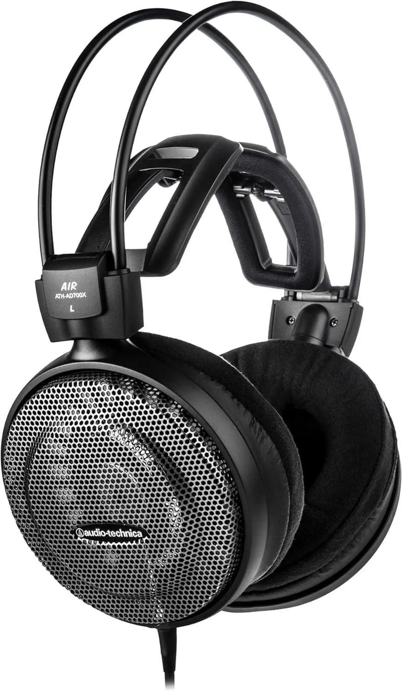 Alt view image 2 of 4 - Audio-Technica ATH-AD700X Audiophile Open-Air Headphones Black