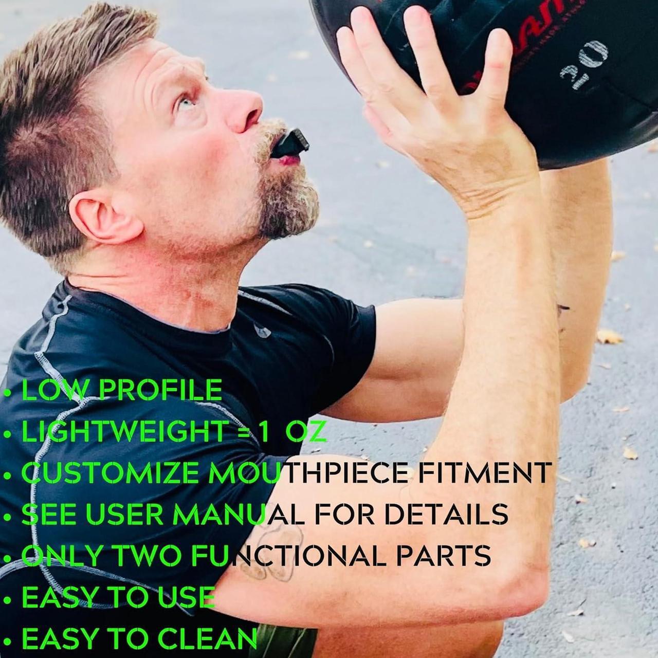 Alt view image 5 of 7 - Maximus Fitness Accelerator | Breathing Trainer for Lungs Created & Studied by Experts | Lightweight 1oz Breathing Exercise Device for Improving Fitness & Strength | Trusted by Top Athletes
