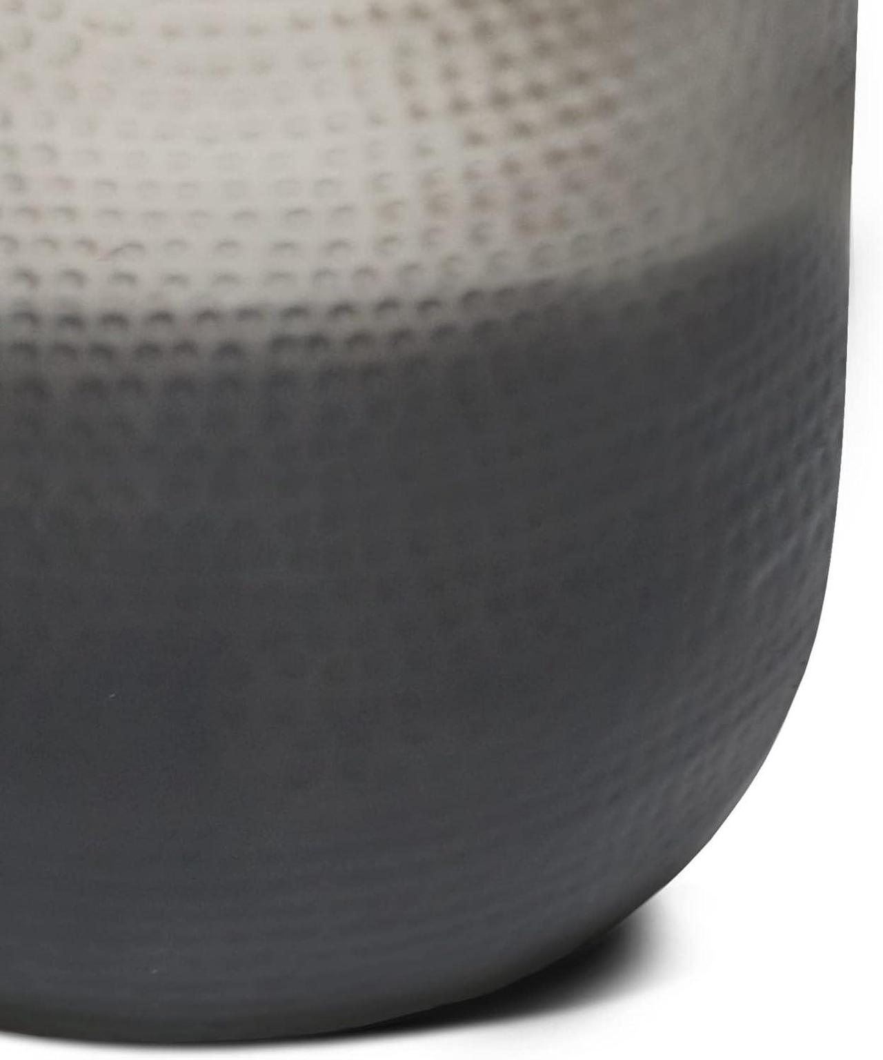 Alt view image 5 of 7 - SIMPLIHOME Nova Boho 19 Inch Wide Metal Side Table in Silver Ombre, Fully Assembled, For the Living Room and Bedroom