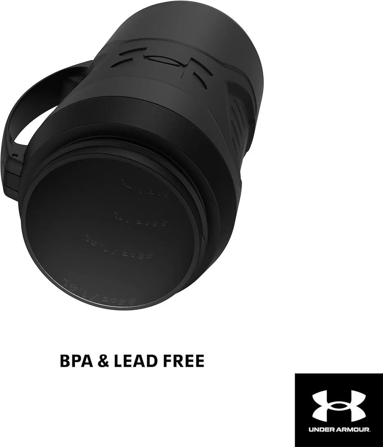 Alt view image 5 of 6 - Under Armour 32 oz Insulated Water Bottles - Sports Water Jug with Handle, Fence Hook, Leak Resistant for Baseball, Football & More, 32 oz Water Bottles, Sports Water Bottle Insulated