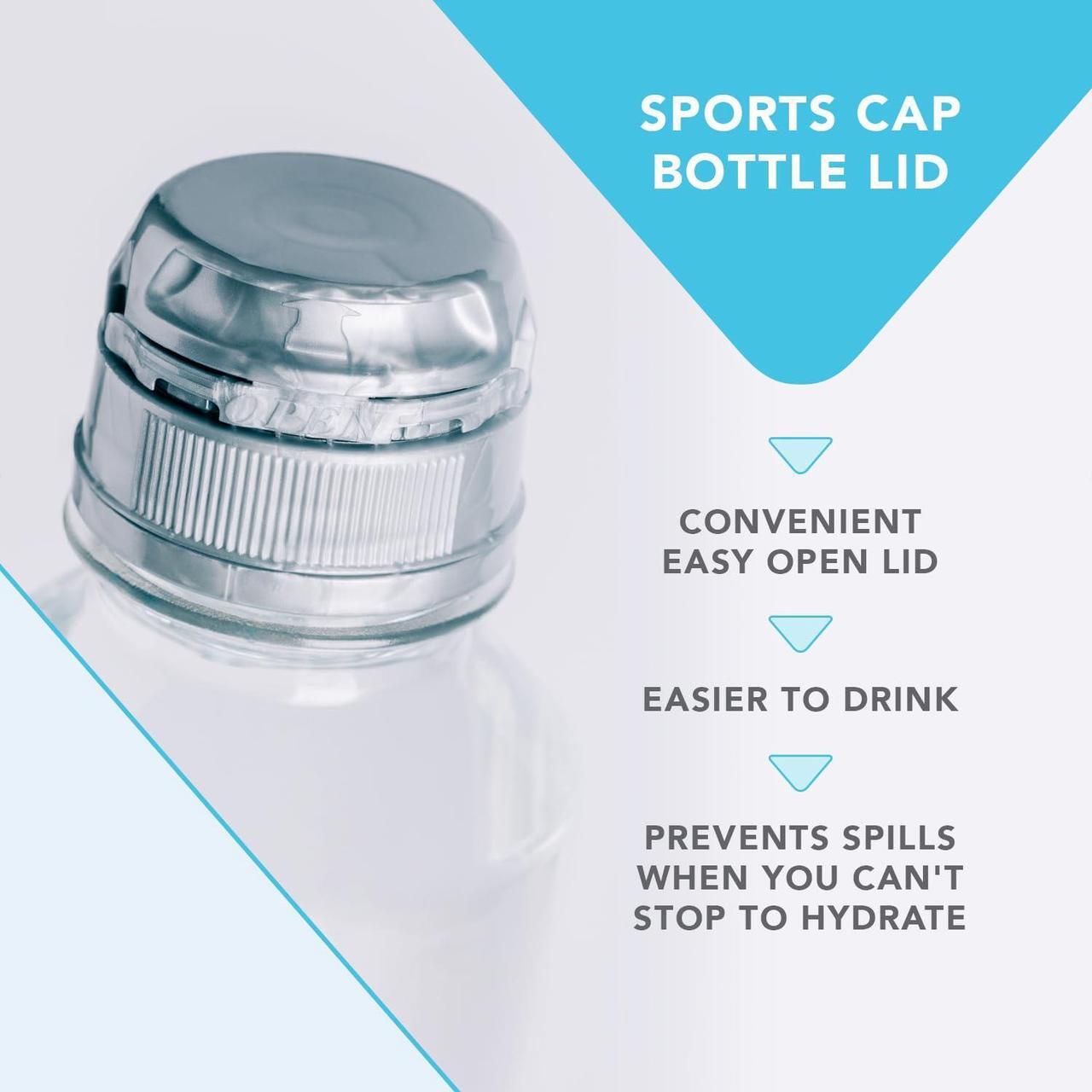 Alt view image 3 of 7 - VOSS Premium Still Bottled Water - Pure, Crisp & Refreshing - BPA Free PET Plastic Water Bottles with Sports Cap for Easy, Spill-Free Drinking - Ideal for Gym, Running, Hiking - 500ml, Pack of 24