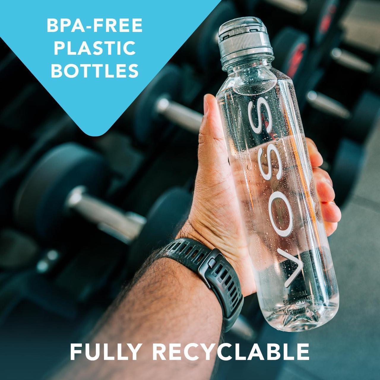 Alt view image 6 of 7 - VOSS Premium Still Bottled Water - Pure, Crisp & Refreshing - BPA Free PET Plastic Water Bottles with Sports Cap for Easy, Spill-Free Drinking - Ideal for Gym, Running, Hiking - 500ml, Pack of 24
