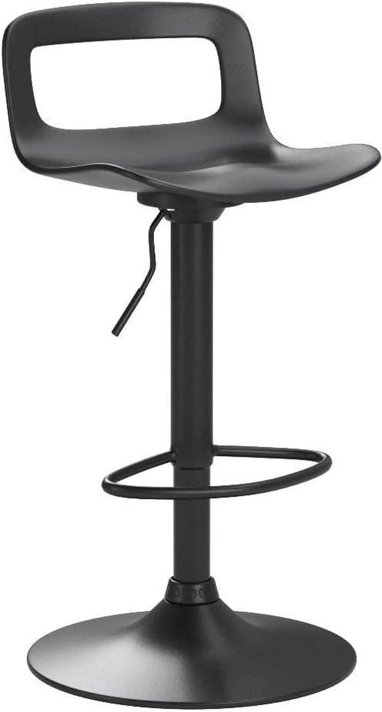 Alt view image 4 of 7 - thksbought Set of 4 Modern Bar Stools Simple Adjustable Bar Stool(Matte Back)