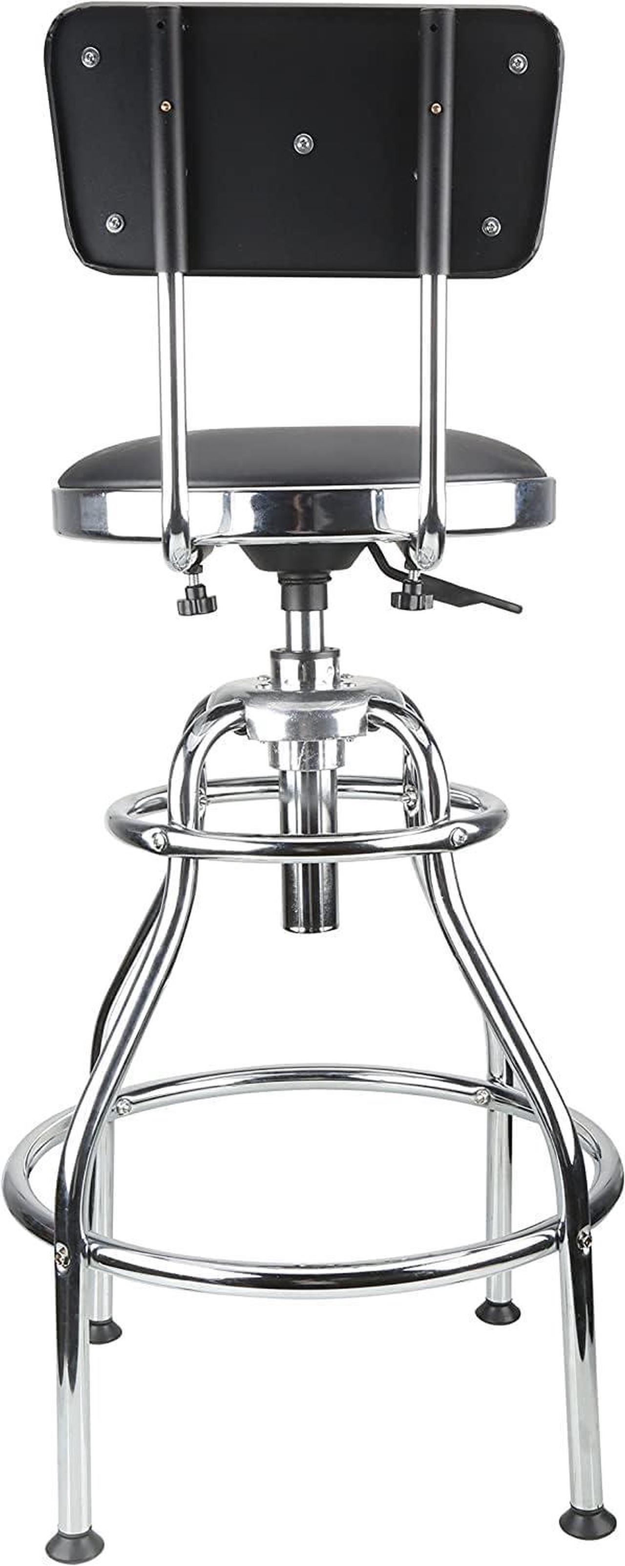 Alt view image 7 of 7 - Olympia Tools 82-738 Adjustable Hydraulic Work Stool, Black