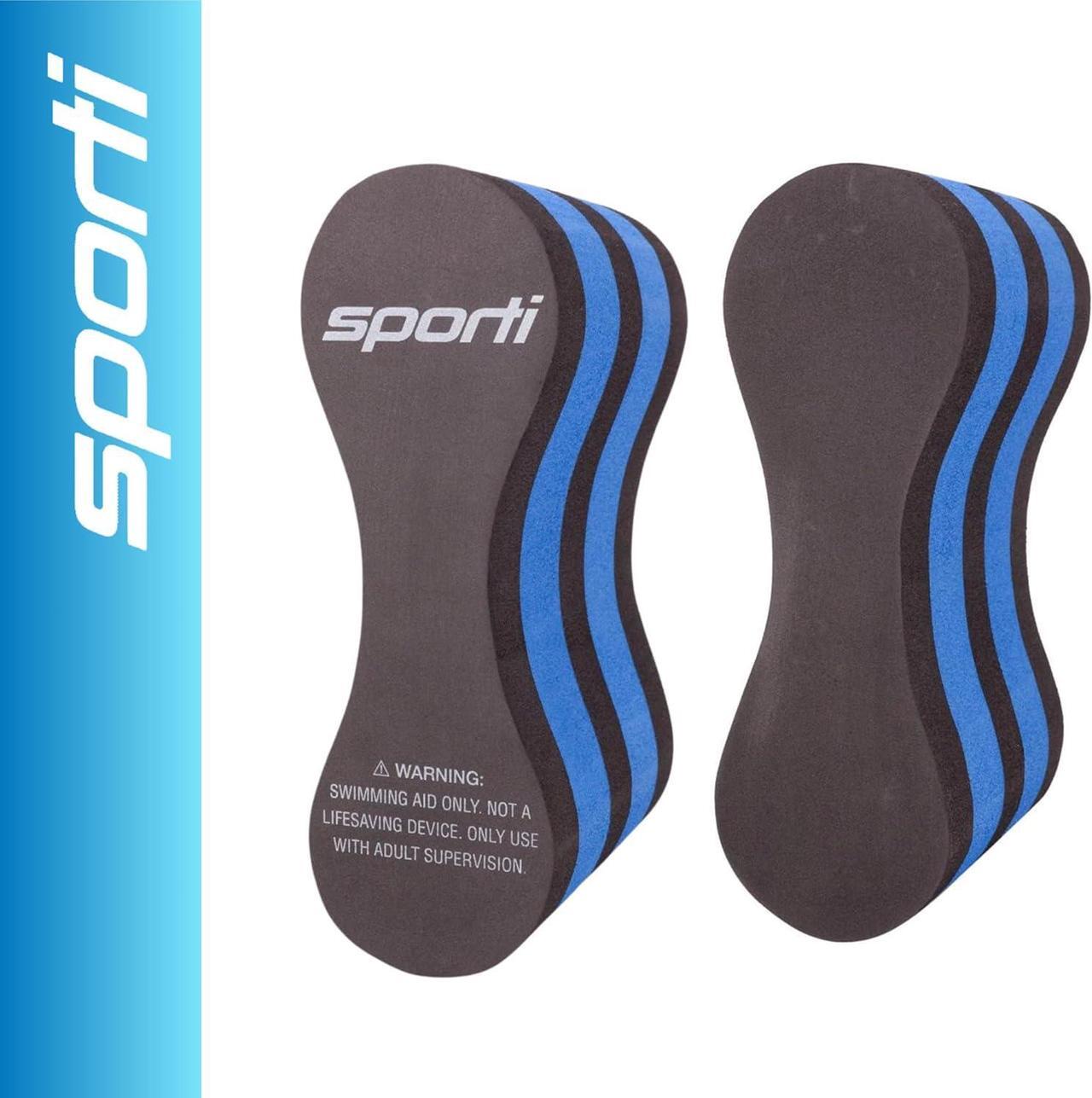 Main image of Sporti Pull Buoy for Women & Men or Beginners, EVA 5-Layer Pull Buoy Leg Float, Swimmer Accessories, Pool Training Aid