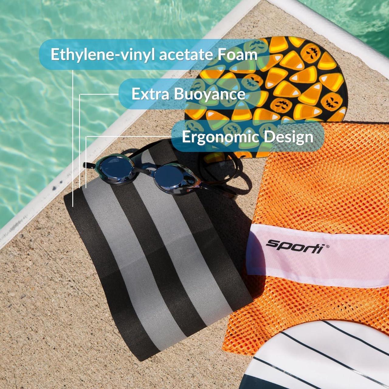 Alt view image 2 of 7 - Sporti Pull Buoy for Women & Men or Beginners, EVA 5-Layer Pull Buoy Leg Float, Swimmer Accessories, Pool Training Aid